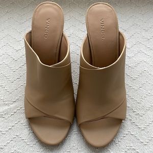 Vince block heels